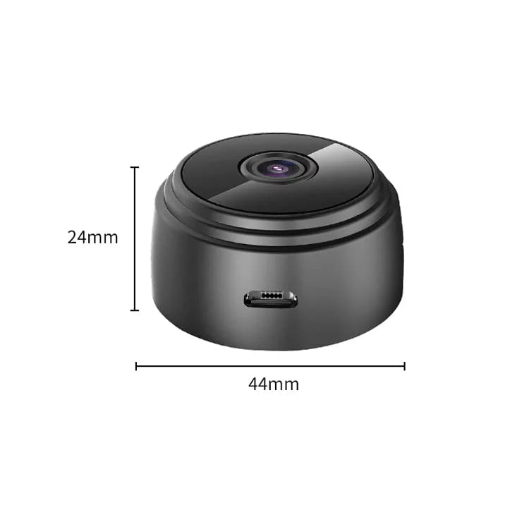 Full HD Wi-Fi Wireless Security Camera 1080p Audio Video Live View Low Light Vision Motion Detection Video Recorder for Home Office. (IP Camera)