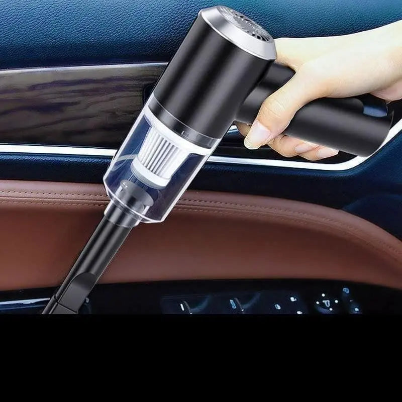 3IN1 Portable Car Vacuum Cleaner with Blower | USB Rechargeable Wireless Handheld Car Vacuum Cleaner Traveling,Portable,Rechargeable (Vacuum with Blower)