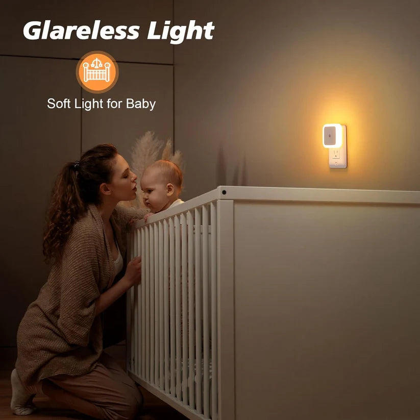 Smart Motion Sensor LED Light | Automatic On/Off Night Lamp | Dim Light Sensor