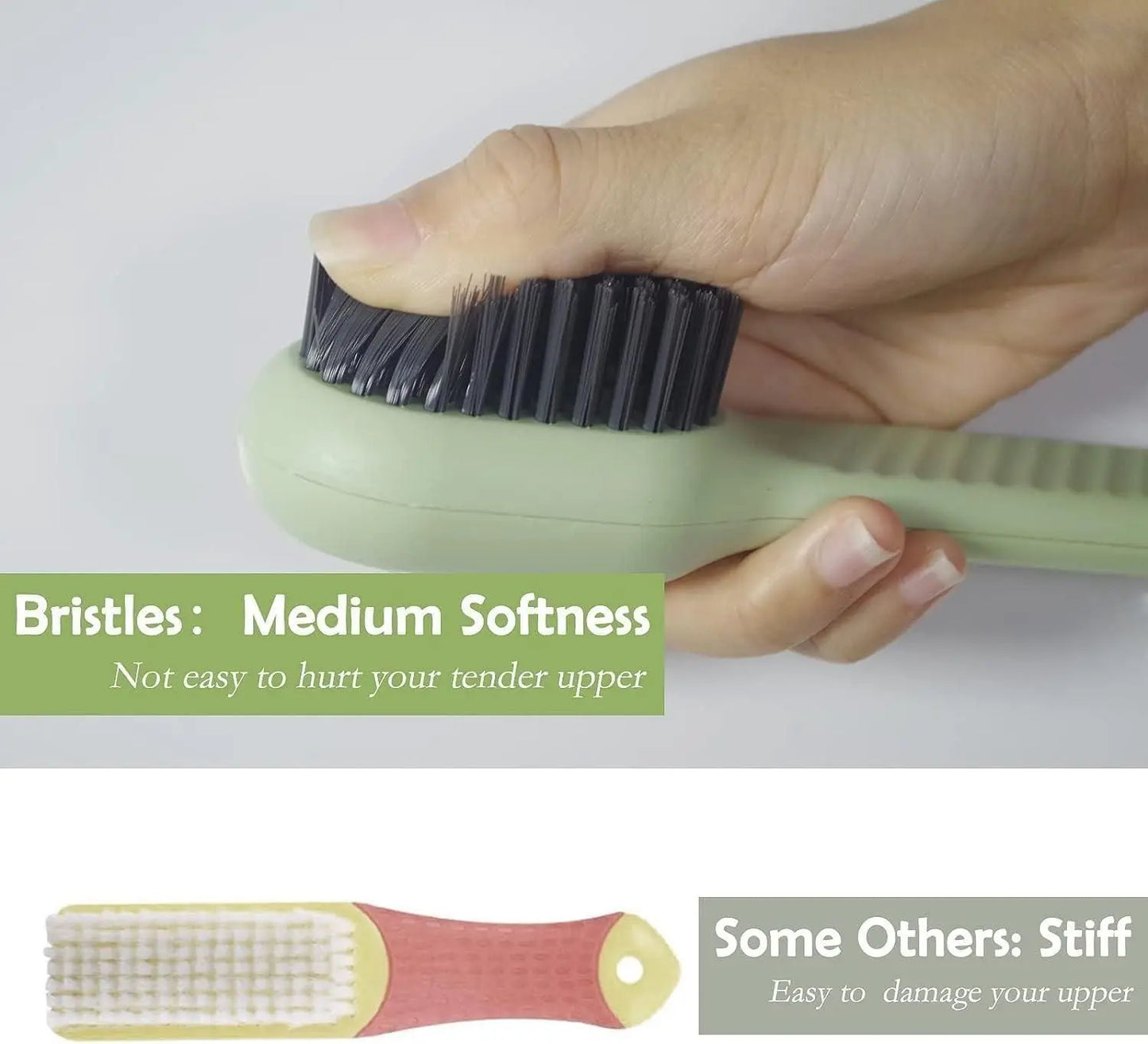 Multifunctional Soap Dispensing Shoe Cleaning Brush