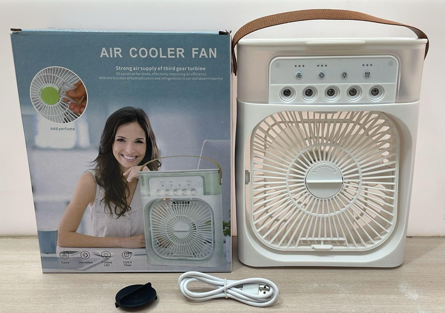 Portable Mini Kitchen Fan USB Electric Air Cooler Fan