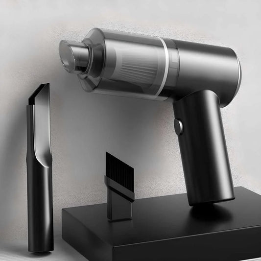 3IN1 Portable Car Vacuum Cleaner with Blower | USB Rechargeable Wireless Handheld Car Vacuum Cleaner Traveling,Portable,Rechargeable (Vacuum with Blower)