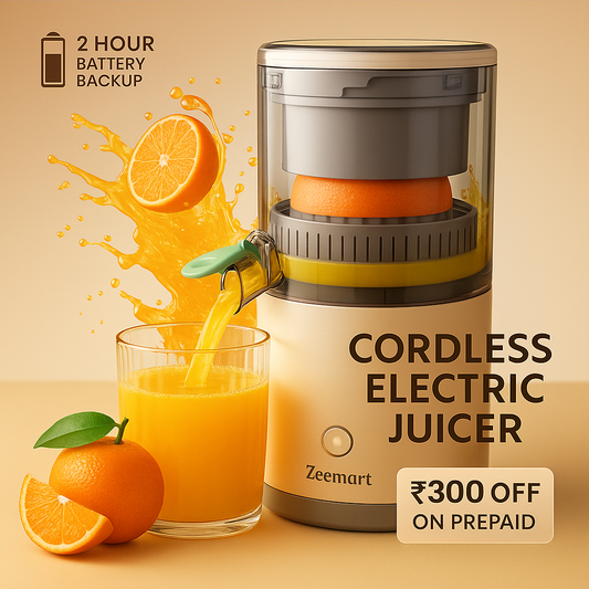 Electric Citrus Fruit Juicer – USB Rechargeable | Fast & Easy