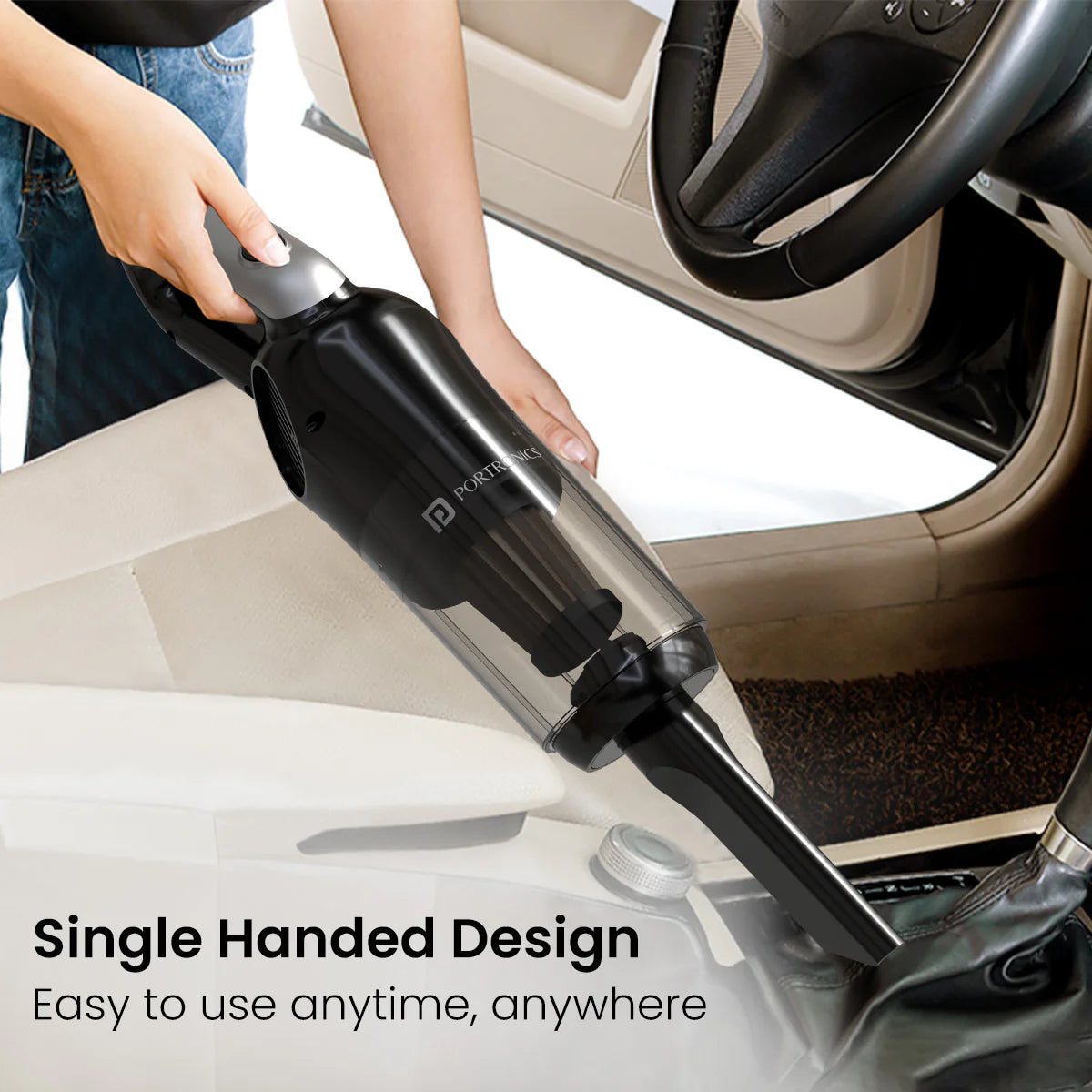 3IN1 Portable Car Vacuum Cleaner with Blower | USB Rechargeable Wireless Handheld Car Vacuum Cleaner Traveling,Portable,Rechargeable (Vacuum with Blower)
