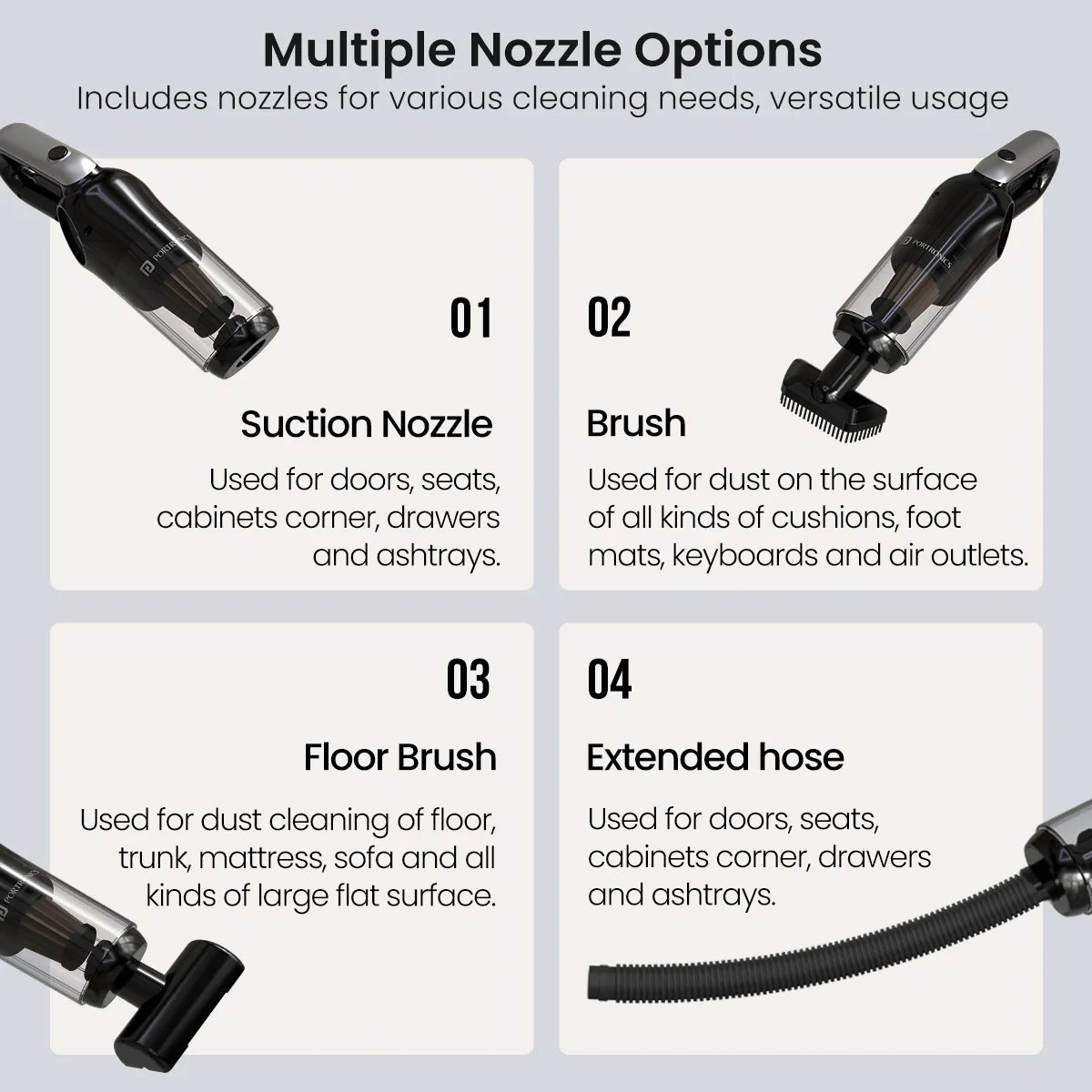 3IN1 Portable Car Vacuum Cleaner with Blower | USB Rechargeable Wireless Handheld Car Vacuum Cleaner Traveling,Portable,Rechargeable (Vacuum with Blower)