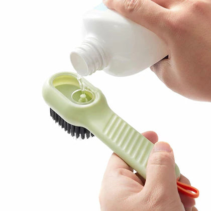 Multifunctional Soap Dispensing Shoe Cleaning Brush