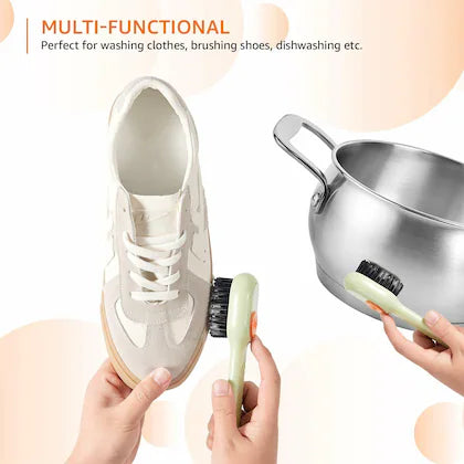 Multifunctional Soap Dispensing Shoe Cleaning Brush