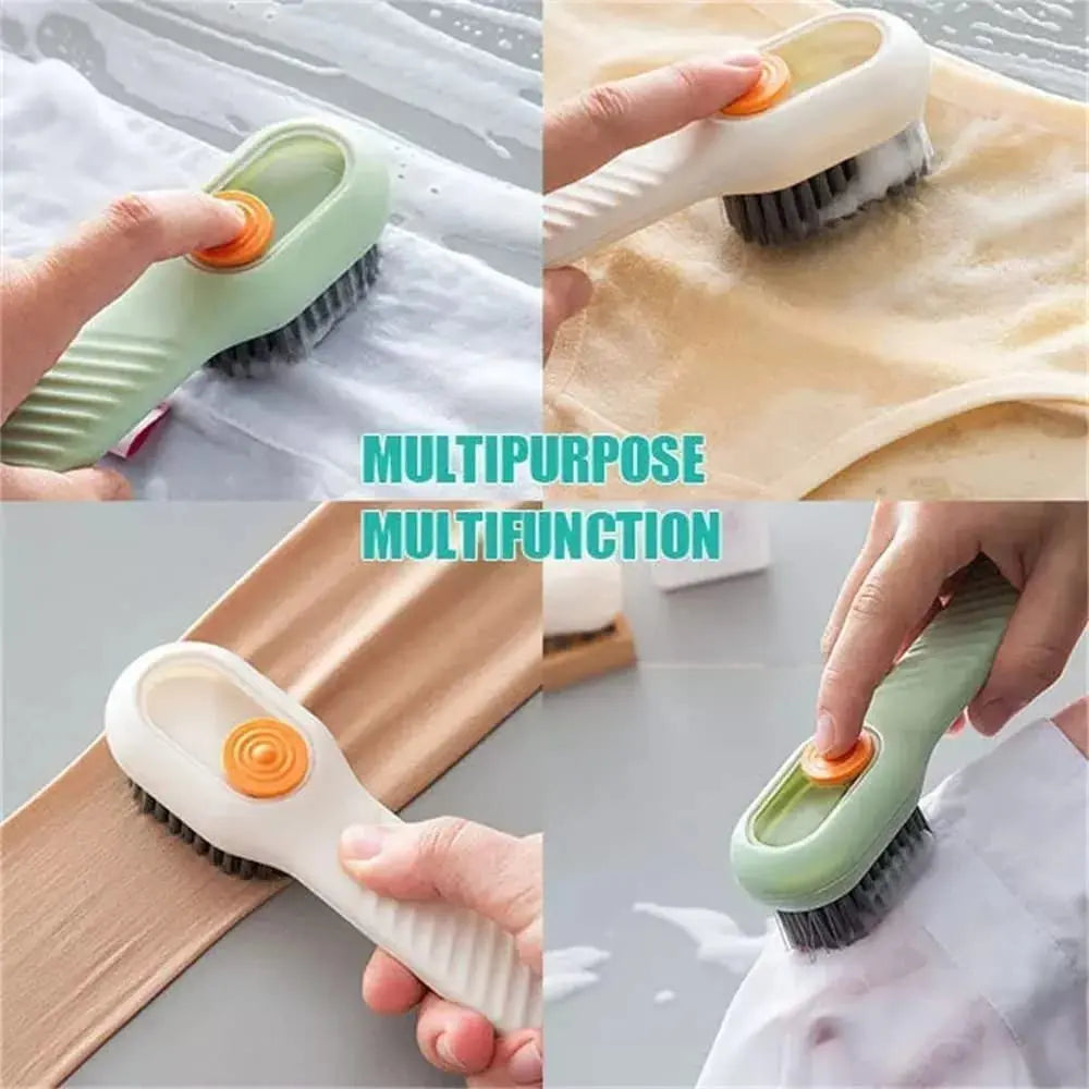 Multifunctional Soap Dispensing Shoe Cleaning Brush