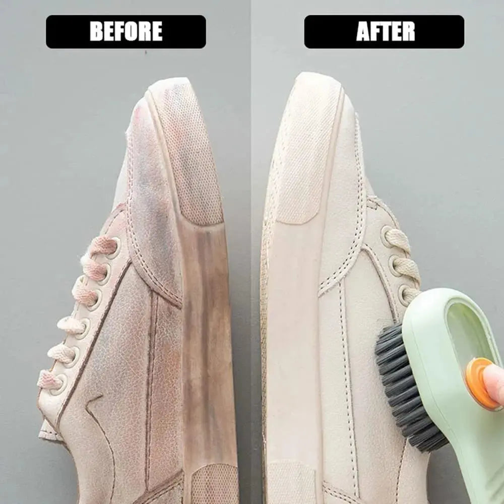 Multifunctional Soap Dispensing Shoe Cleaning Brush