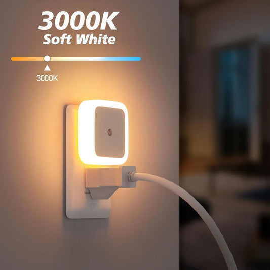 Smart Motion Sensor LED Light | Automatic On/Off Night Lamp | Dim Light Sensor