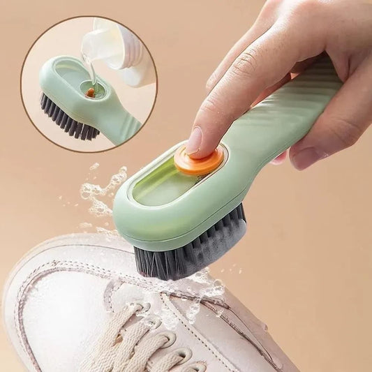 Multifunctional Soap Dispensing Shoe Cleaning Brush