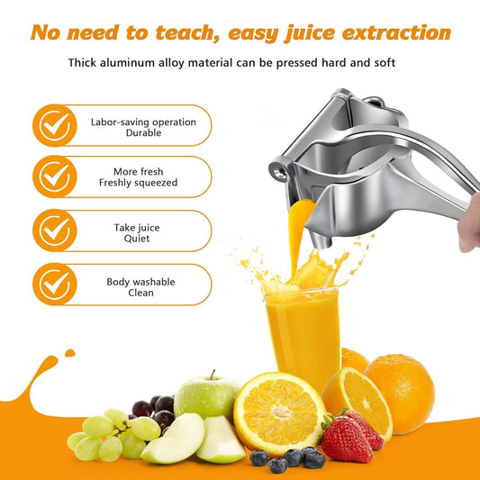 Manual Aluminum Hand Press Juicer